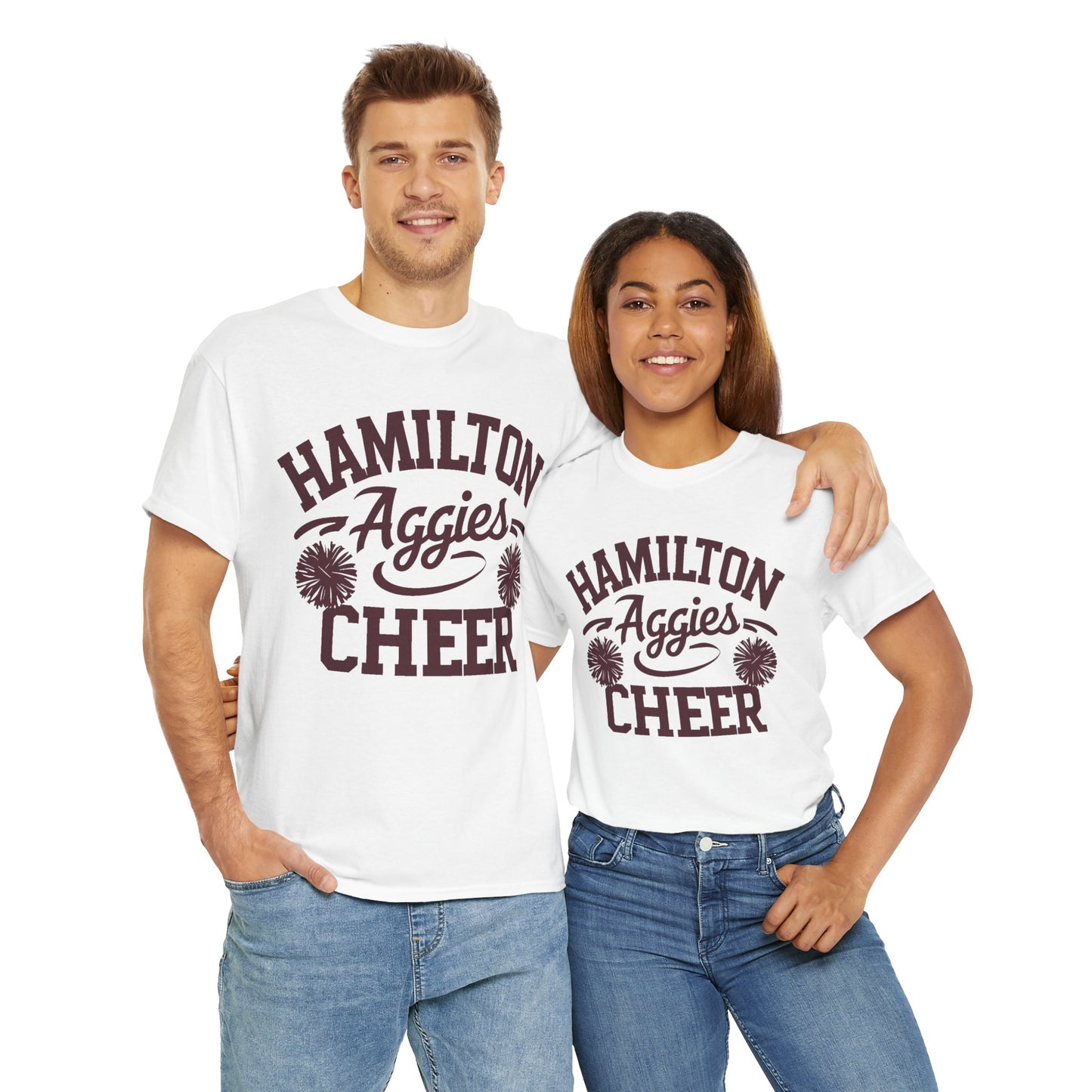 Adult Tee \ Hamilton Aggies Cheer \ Style HAC2