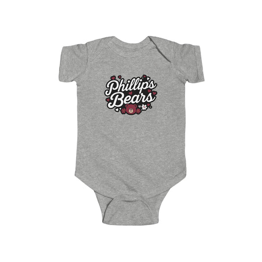 Short Sleeve Baby Bodysuit \ Phillip's Bears \ PBG1
