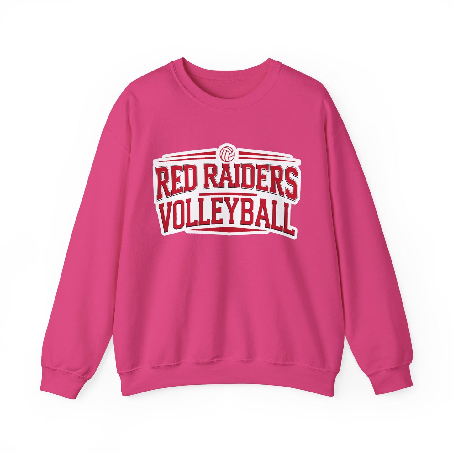 Adult Crewneck Sweatshirt \ Marion County Red Raiders Volleyball \ MCV2