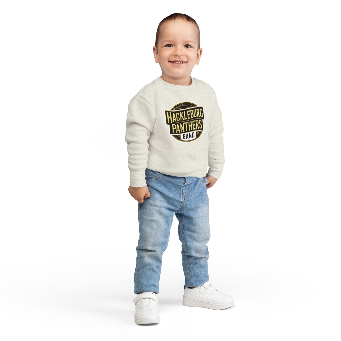 Toddler Crewneck Sweatshirt \ Hackleburg Panthers Band \ HPB2