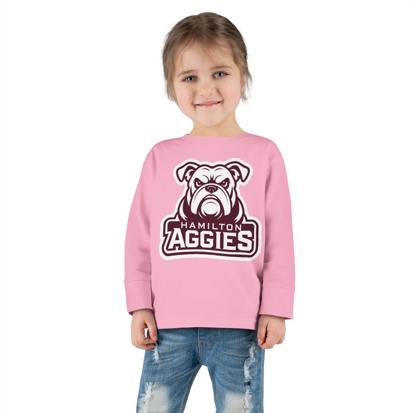 Toddler Long Sleeve Tee \ Hamilton Aggies \ HA4