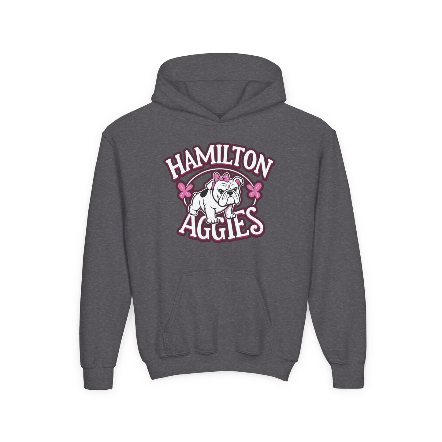 Youth Hooded Sweatshirt \ Hamilton Aggies \ HAG4