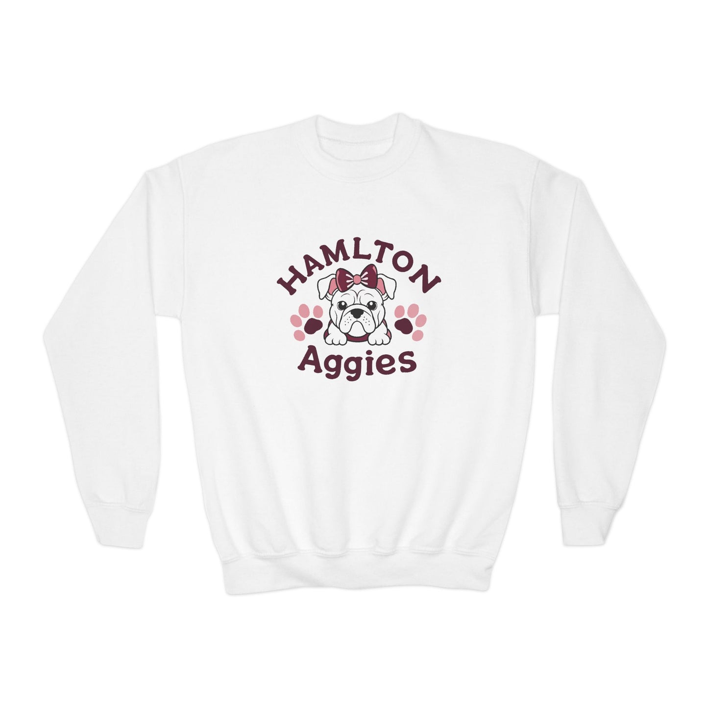 Youth Crewneck Sweatshirt \ Hamilton Aggies \ HAG3