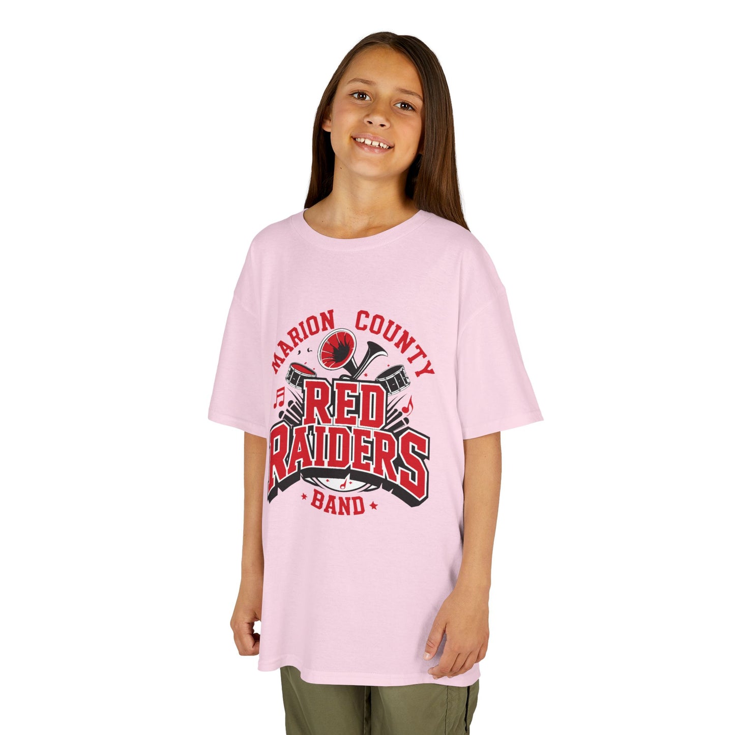 Youth Tee \ Marion County Red Raiders Band \ MCB2