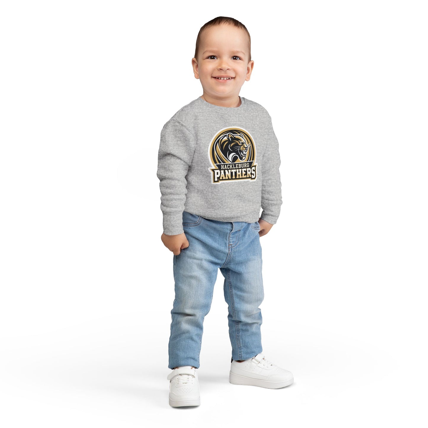 Toddler Crewneck Sweatshirt \ Hackleburg Panthers \ HP2