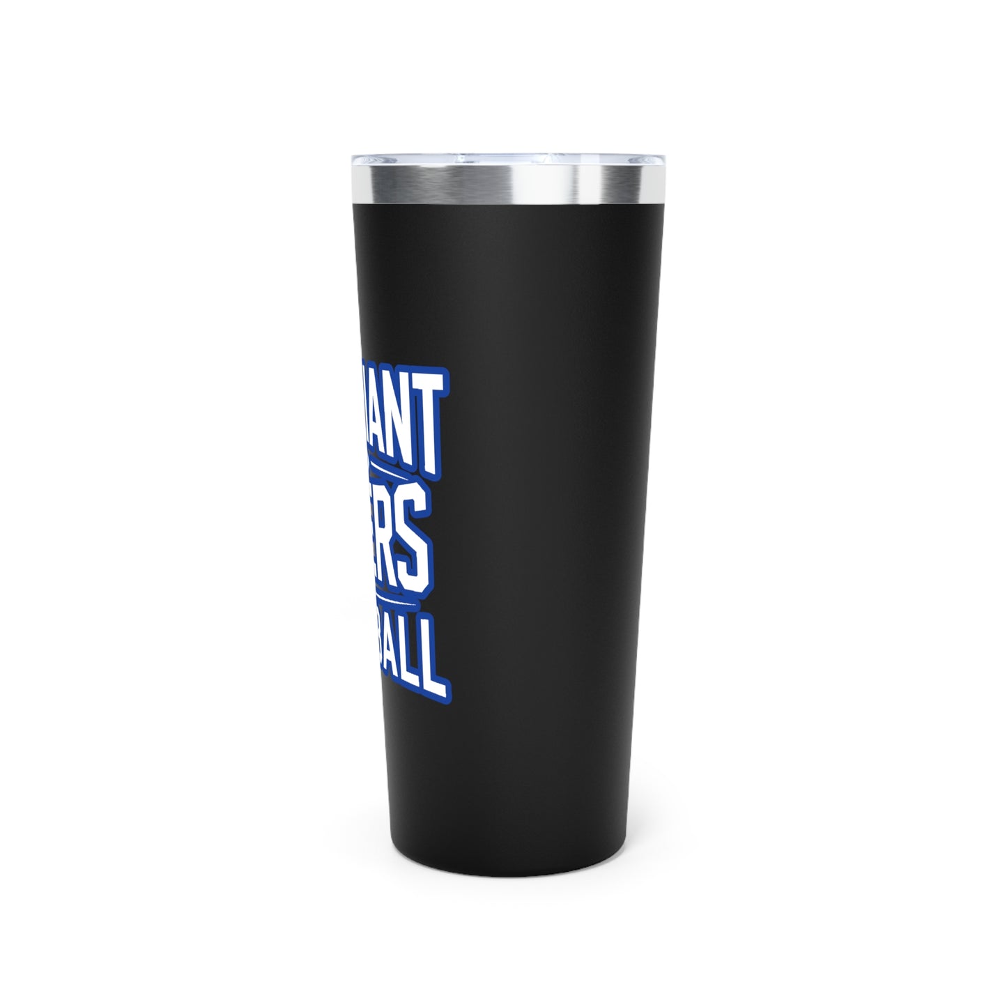 22oz Copper Insulated Tumbler \ Brilliant Tigers Football \ BTF1