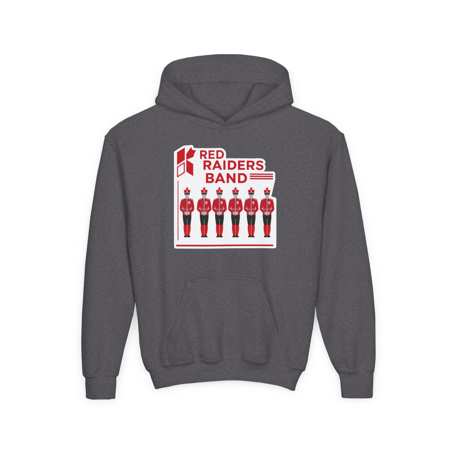 Youth Hoodie Sweatshirt \ Marion County Red Raiders Band \ MCB1