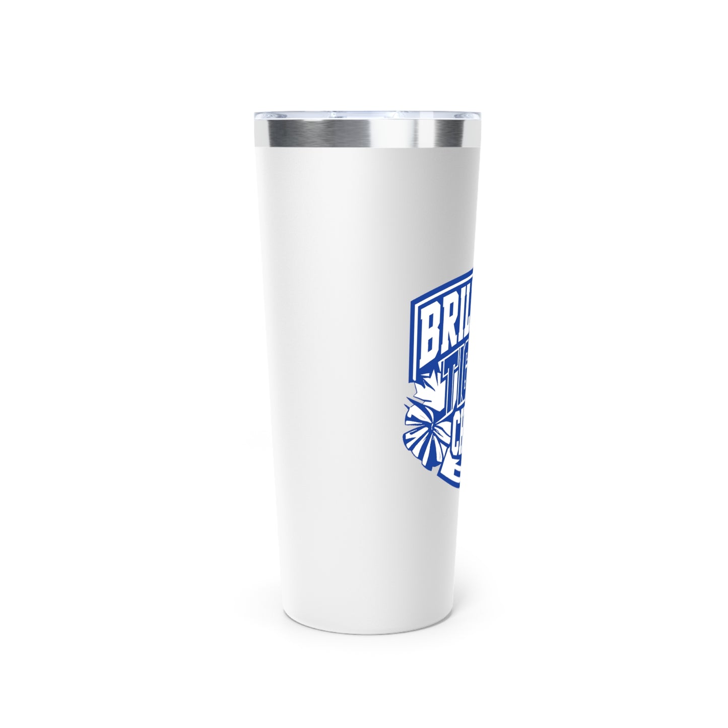 22oz Copper Insulated Tumbler \ Brilliant Tigers Cheer \ BTC1