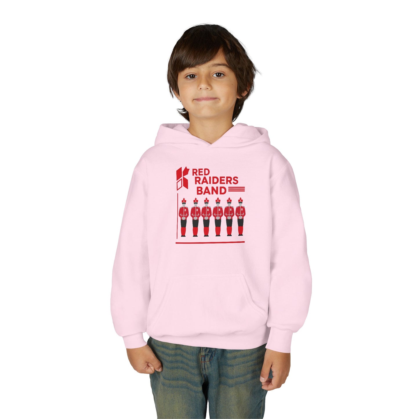 Youth Hoodie Sweatshirt \ Marion County Red Raiders Band \ MCB1