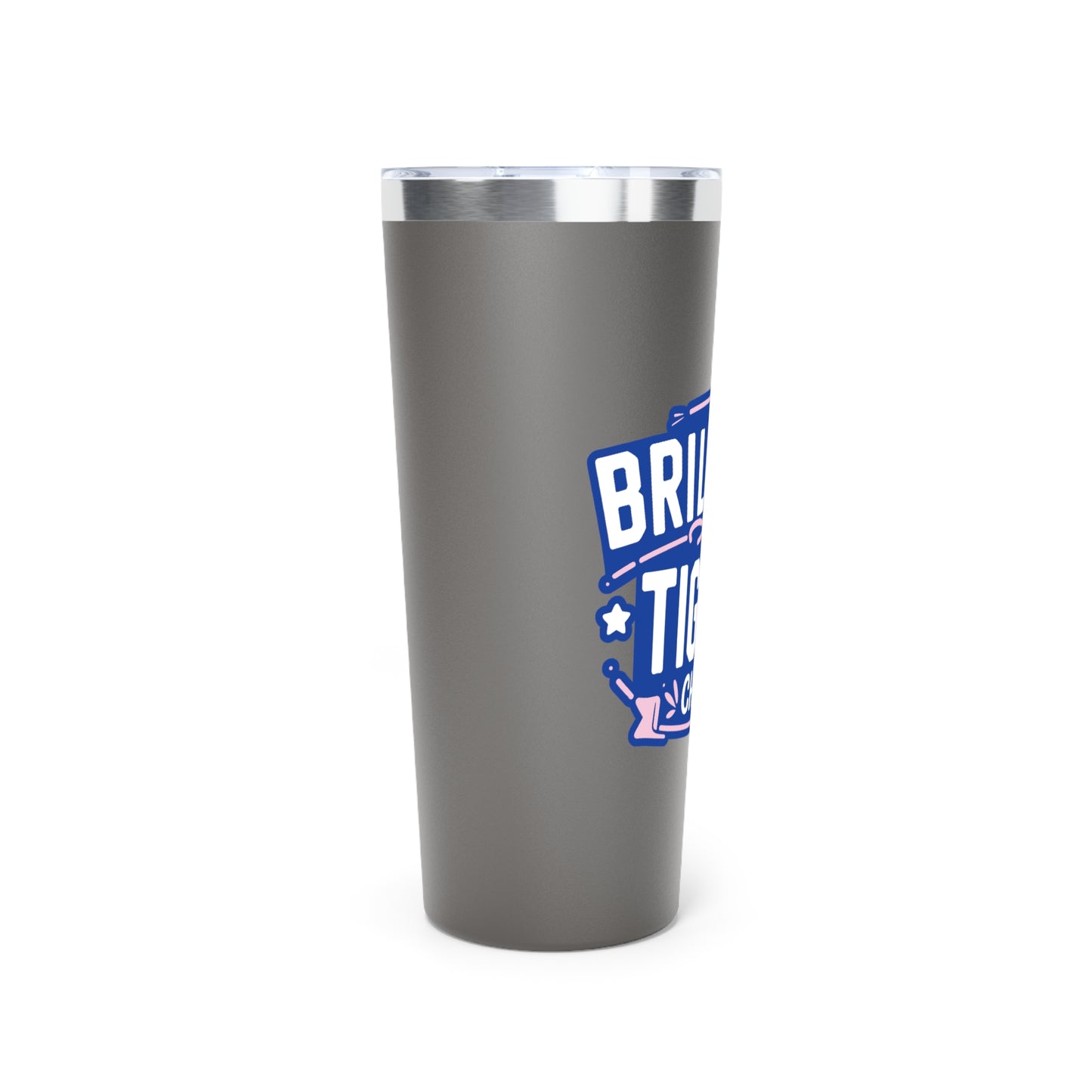 22oz Copper Insulated Tumbler \ Brilliant Tigers Cheer \ BTC2