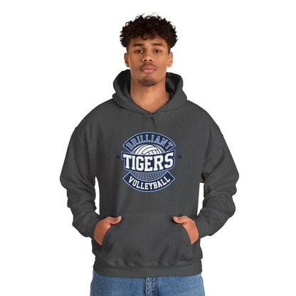 Adult Hoodie Sweatshirt \ Brilliant Tigers Volleyball \ BTV1