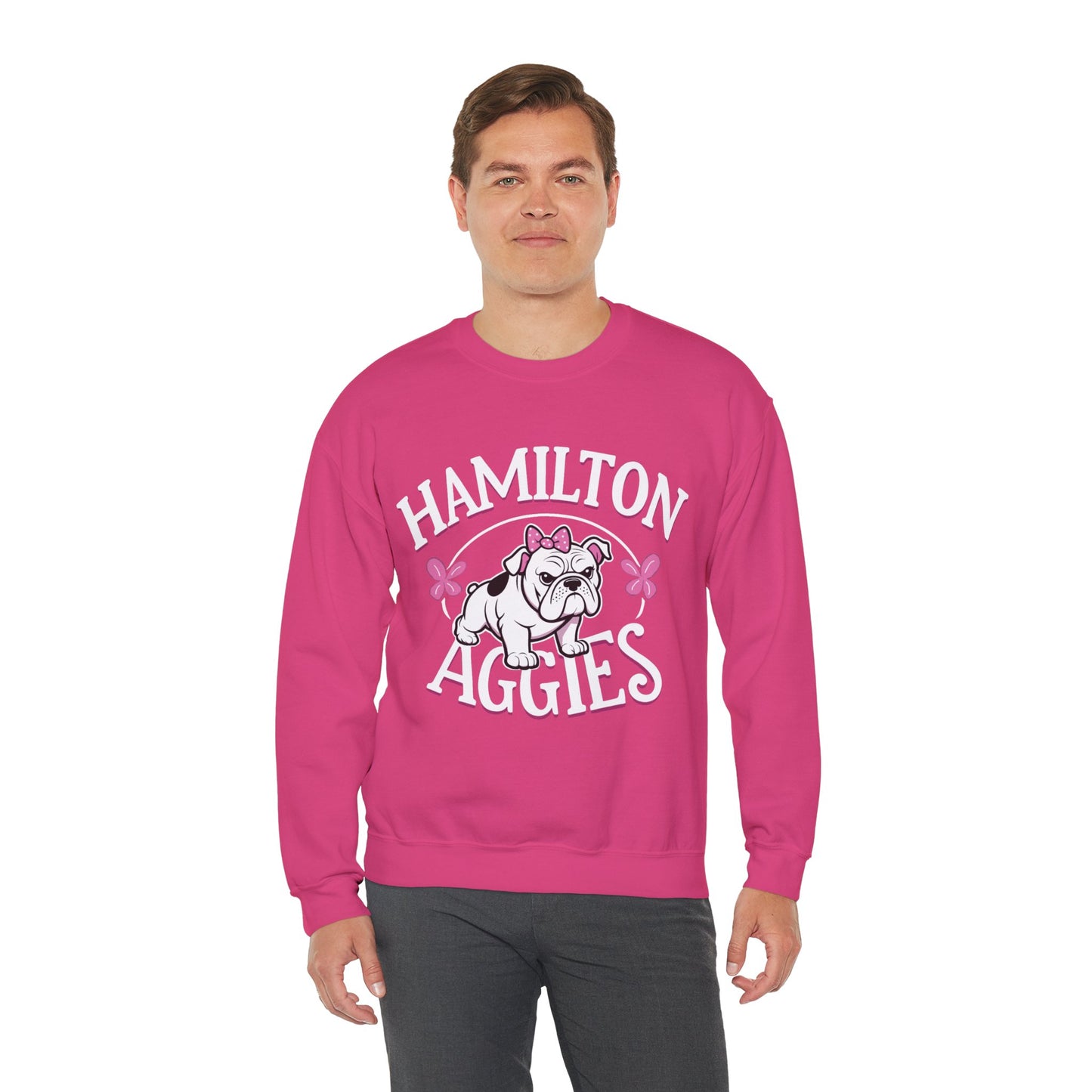 Adult Crewneck Sweatshirt \ Hamilton Aggies \ HAG4