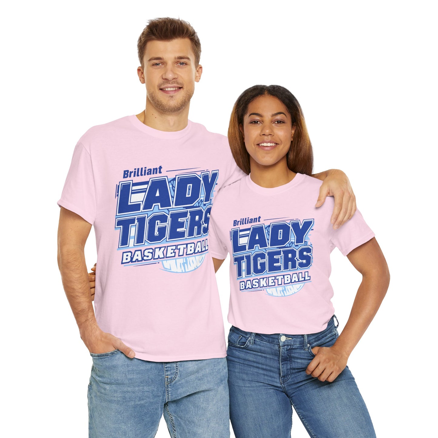 Adult Tee \ Brilliant Tigers Basketball \ BTBKG2