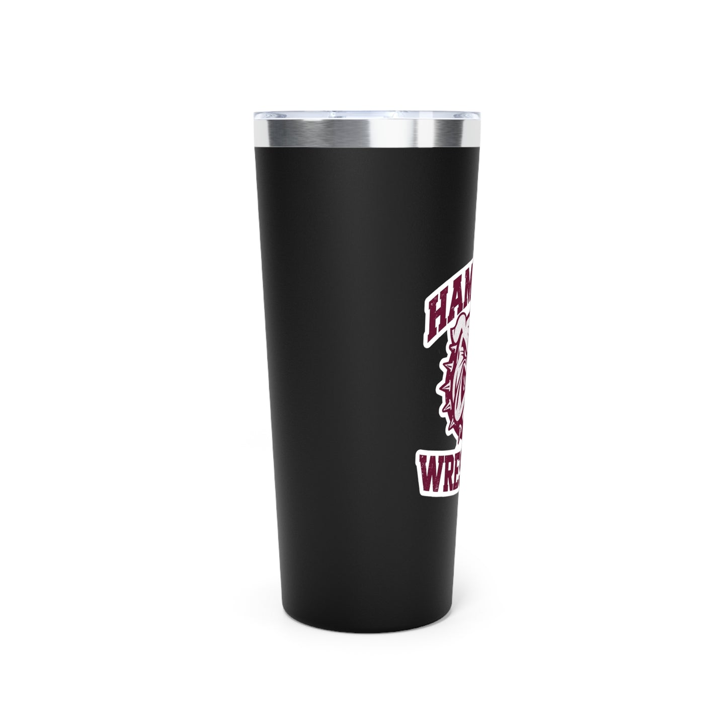 22oz Copper Insulated Tumbler \ Hamilton Aggies Wrestling \ HAW2