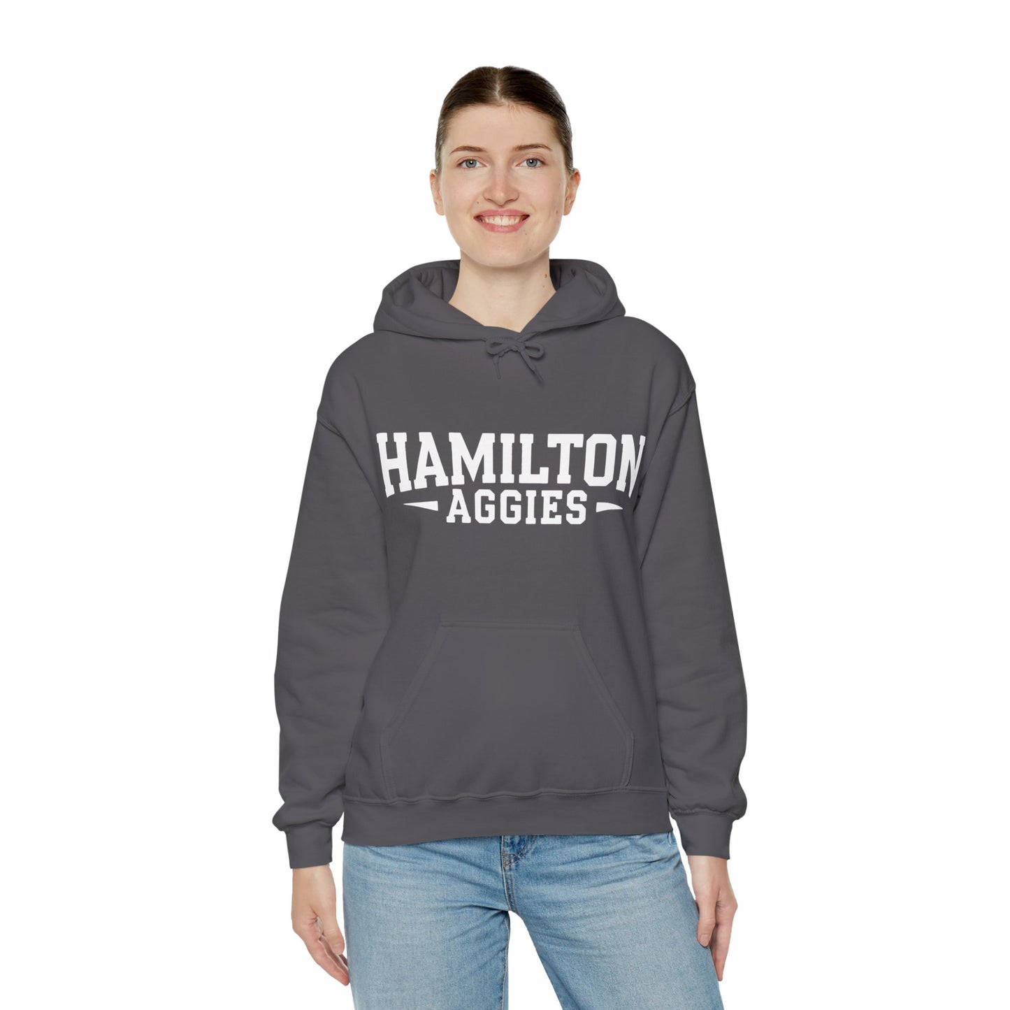Adult Hooded Sweatshirt \ Hamilton Aggies \ HA3