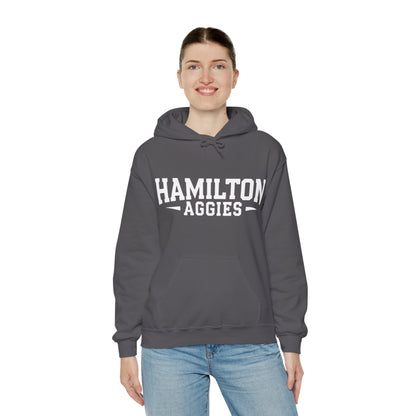 Adult Hooded Sweatshirt \ Hamilton Aggies \ HA3