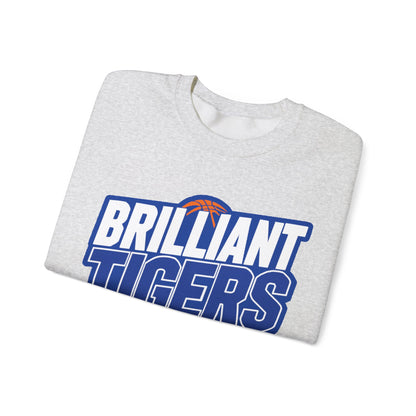 Adult Crewneck Sweatshirt \ Brilliant Tigers Basketball \ BTBK1