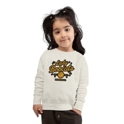 Toddler Crewneck Sweatshirt \ Phil Campbell Bobcats Basketball \ PCBBKG2