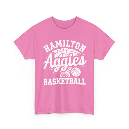 Adult Tee \ Hamilton Aggies Basketball \ HABKG1