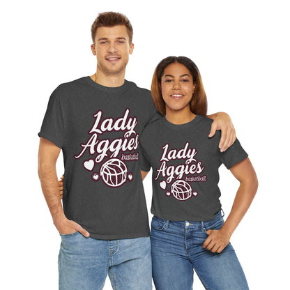 Adult Tee \ Hamilton Aggies Basketball \ HABBG2