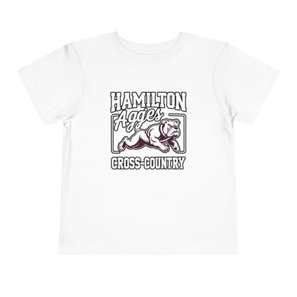 Toddler Tee \ Hamilton Aggies Cross-Country \ HCC2
