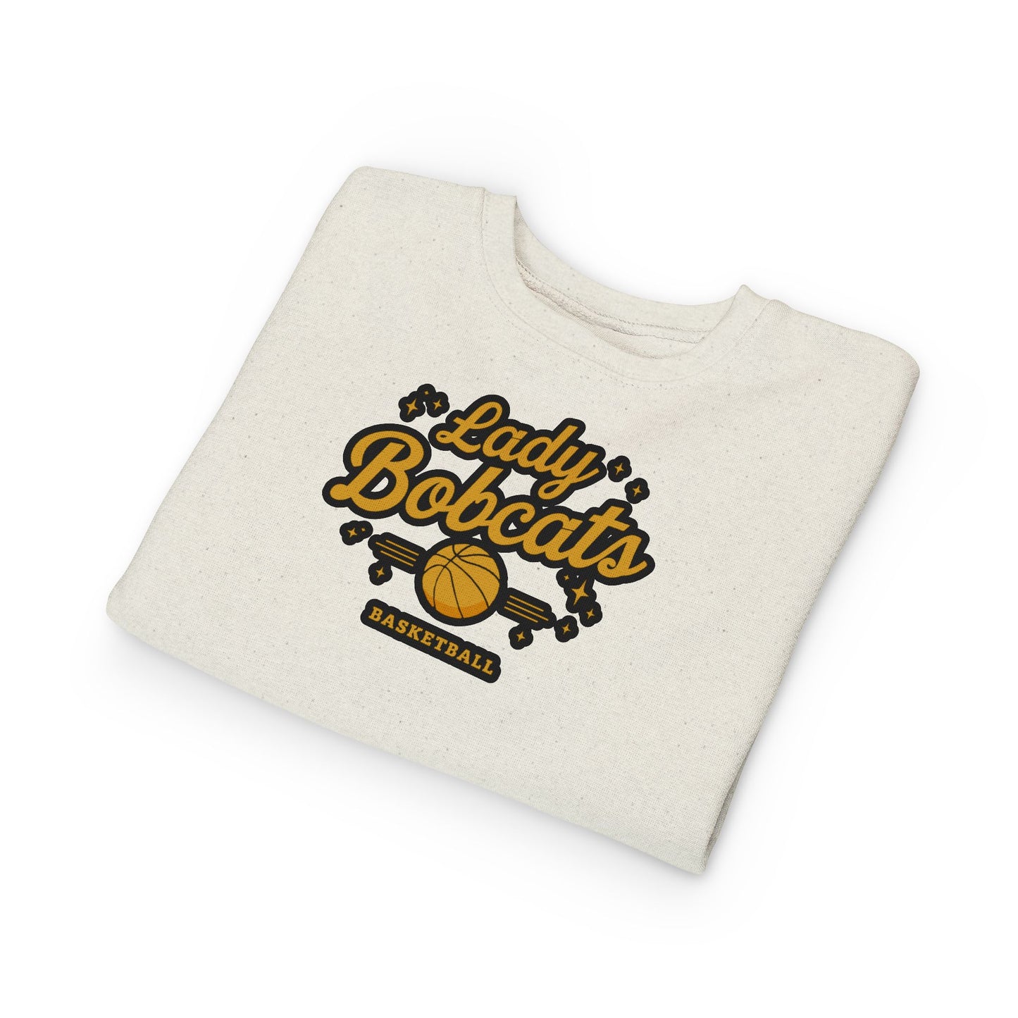 Toddler Crewneck Sweatshirt \ Phil Campbell Bobcats Basketball \ PCBBKG2