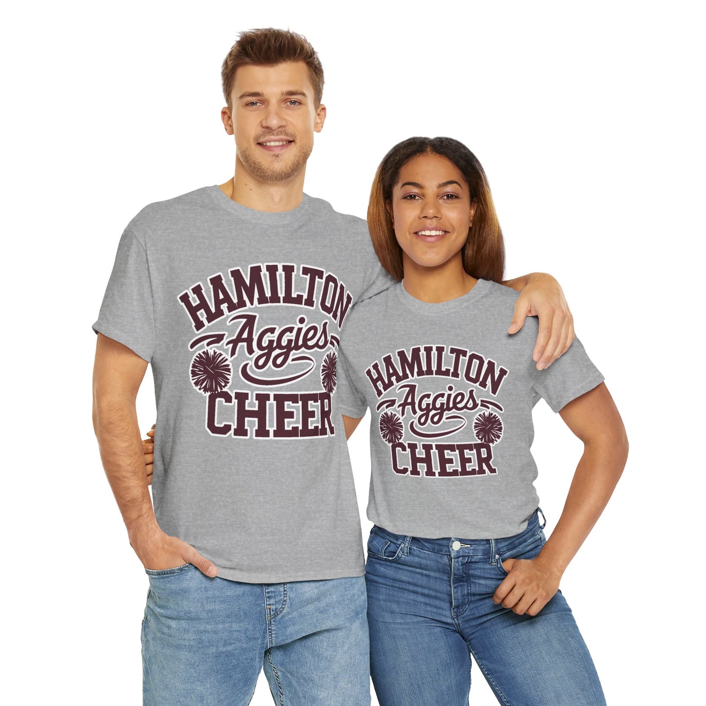 Adult Tee \ Hamilton Aggies Cheer \ Style HAC2