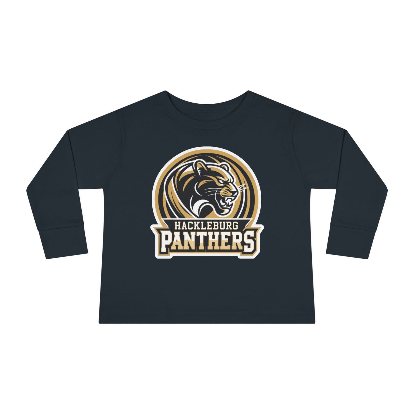 Toddler Long Sleeve Tee \ Hackleburg Panthers \ HP2