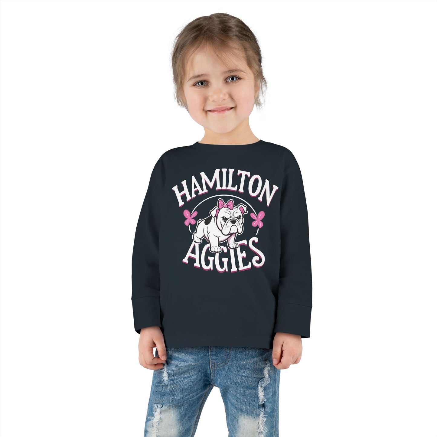 Toddler Long Sleeve Tee \ Hamilton Aggies \ HAG4