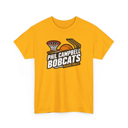 Adult Tee \ Phil Campbell Bobcats Basketball \ PCBBK1