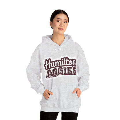Adult Hoodie Sweatshirt \ Hamilton Aggies \ HAG2