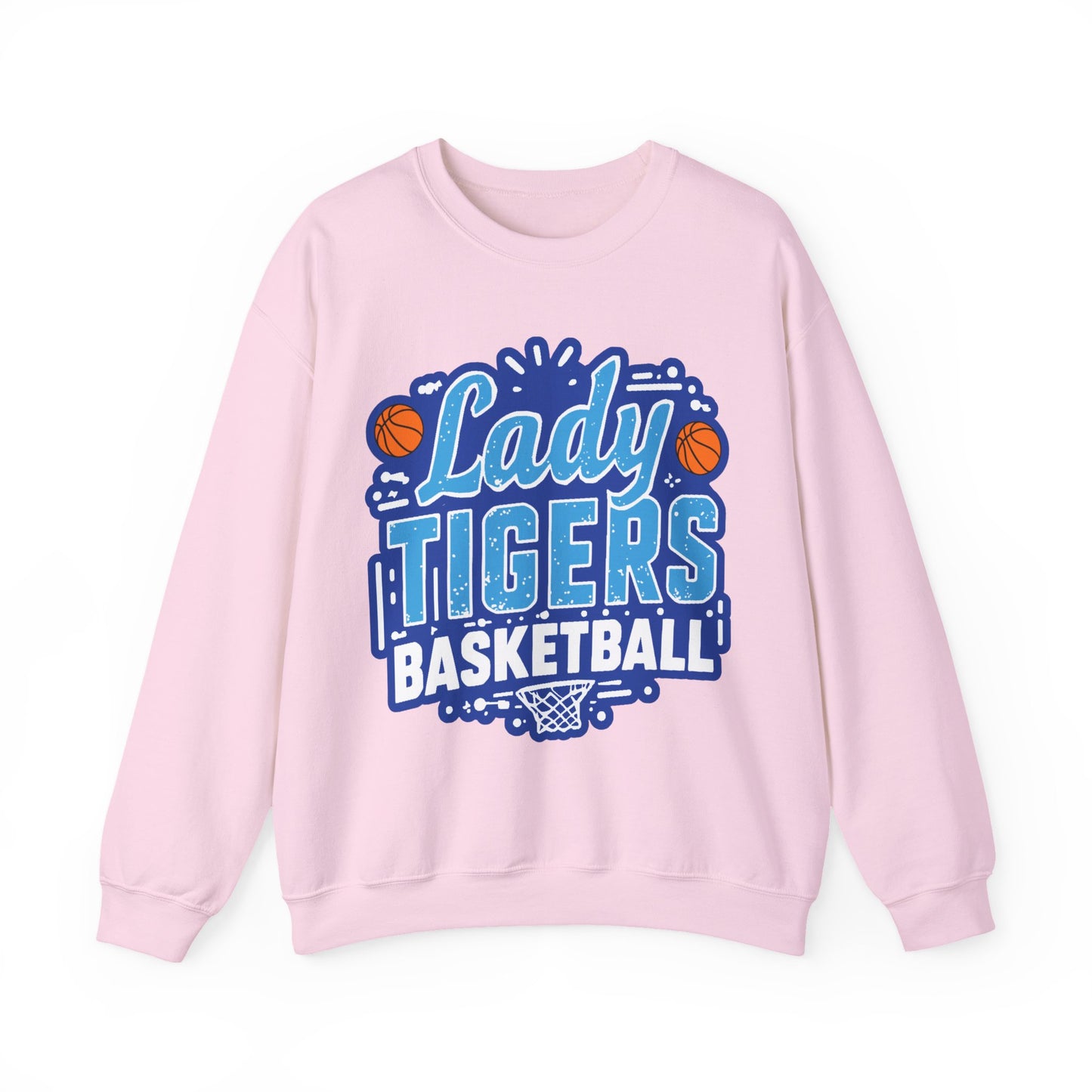 Adult Crewneck Sweatshirt \ Brilliant Tigers Basketball \ BTBKG1