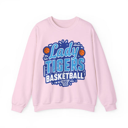Adult Crewneck Sweatshirt \ Brilliant Tigers Basketball \ BTBKG1
