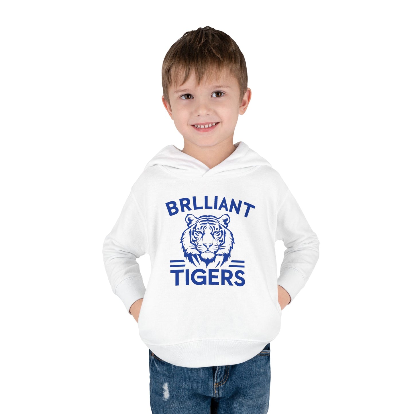 Toddler Hoodie Sweatshirt \ Brilliant Tigers \ BT1