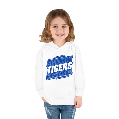 Toddler Hoodie Sweatshirt \ Brilliant Tigers Basketball \ BTBK2