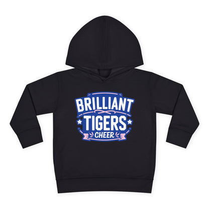 Toddler Hoodie Sweatshirt \ Brilliant Tigers Cheer \ BTC2