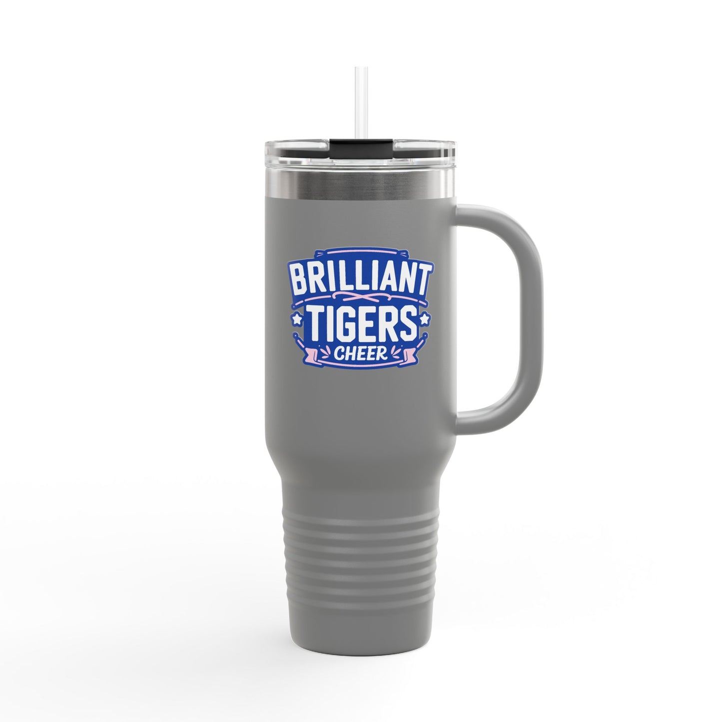 40oz Insulated Tumbler \ Brilliant Tigers Cheer \ BTC2