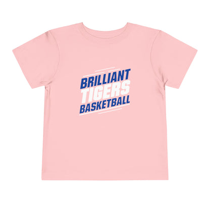 Toddler Tee \ Brilliant Tigers Basketball \ BTBK2