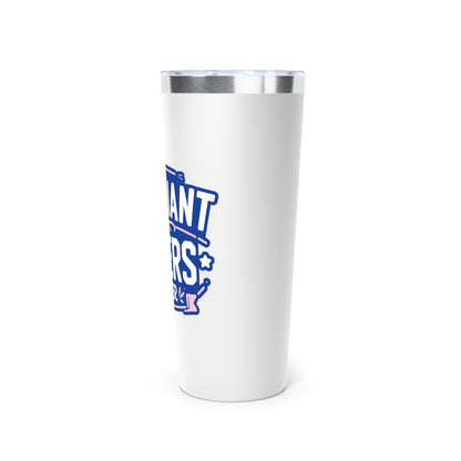 22oz Copper Insulated Tumbler \ Brilliant Tigers Cheer \ BTC2