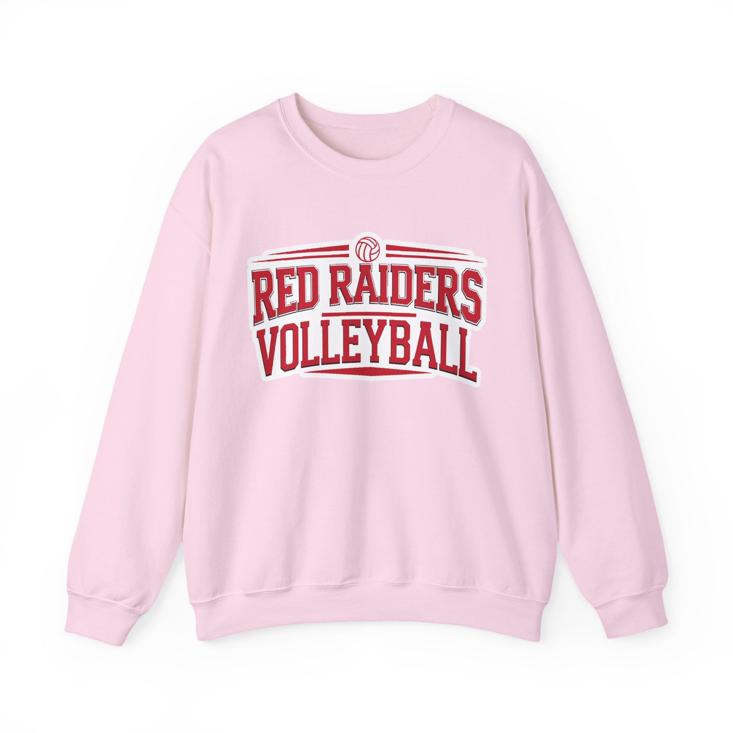 Adult Crewneck Sweatshirt \ Marion County Red Raiders Volleyball \ MCV2