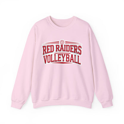 Adult Crewneck Sweatshirt \ Marion County Red Raiders Volleyball \ MCV2