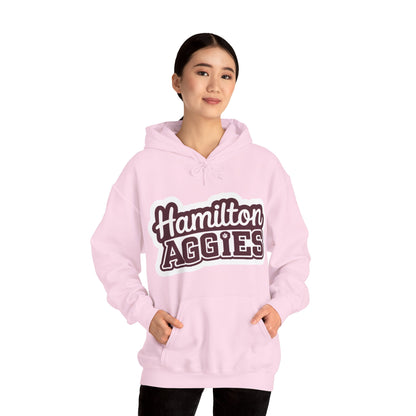 Adult Hoodie Sweatshirt \ Hamilton Aggies \ HAG2