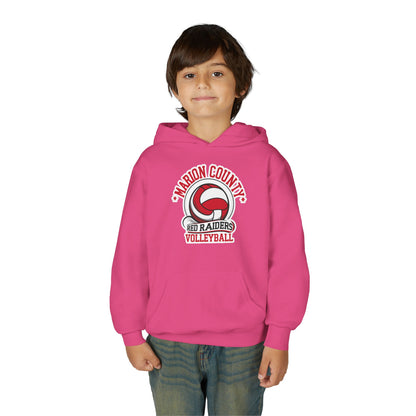 Youth Hoodie Sweatshirt \ Marion County Red Raiders Volleyball \ MCV1