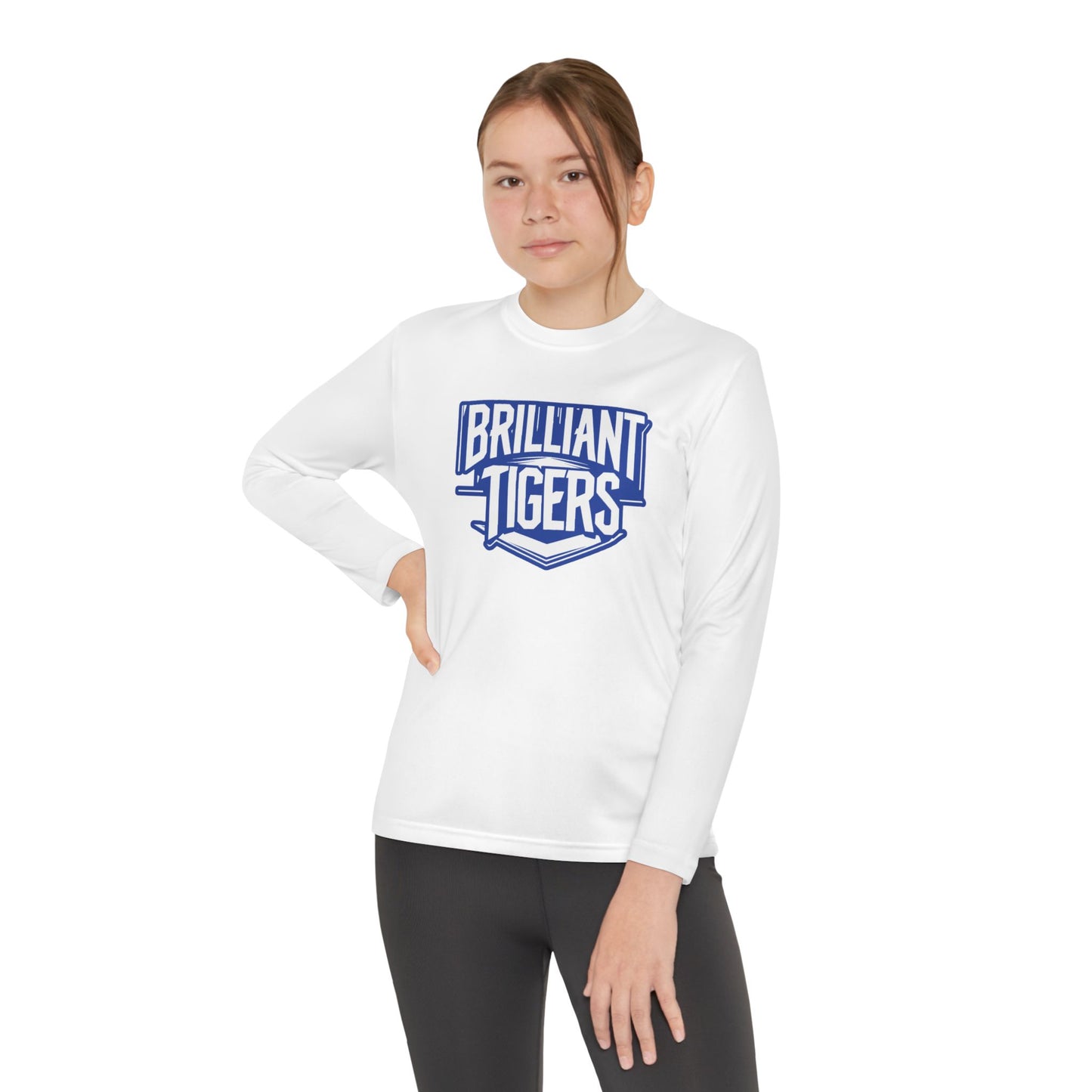 Youth Long Sleeve Tee \ Brilliant Tigers \ BT2
