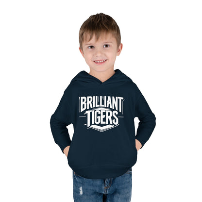 Toddler Hoodie Sweatshirt \ Brilliant Tigers \ BT2