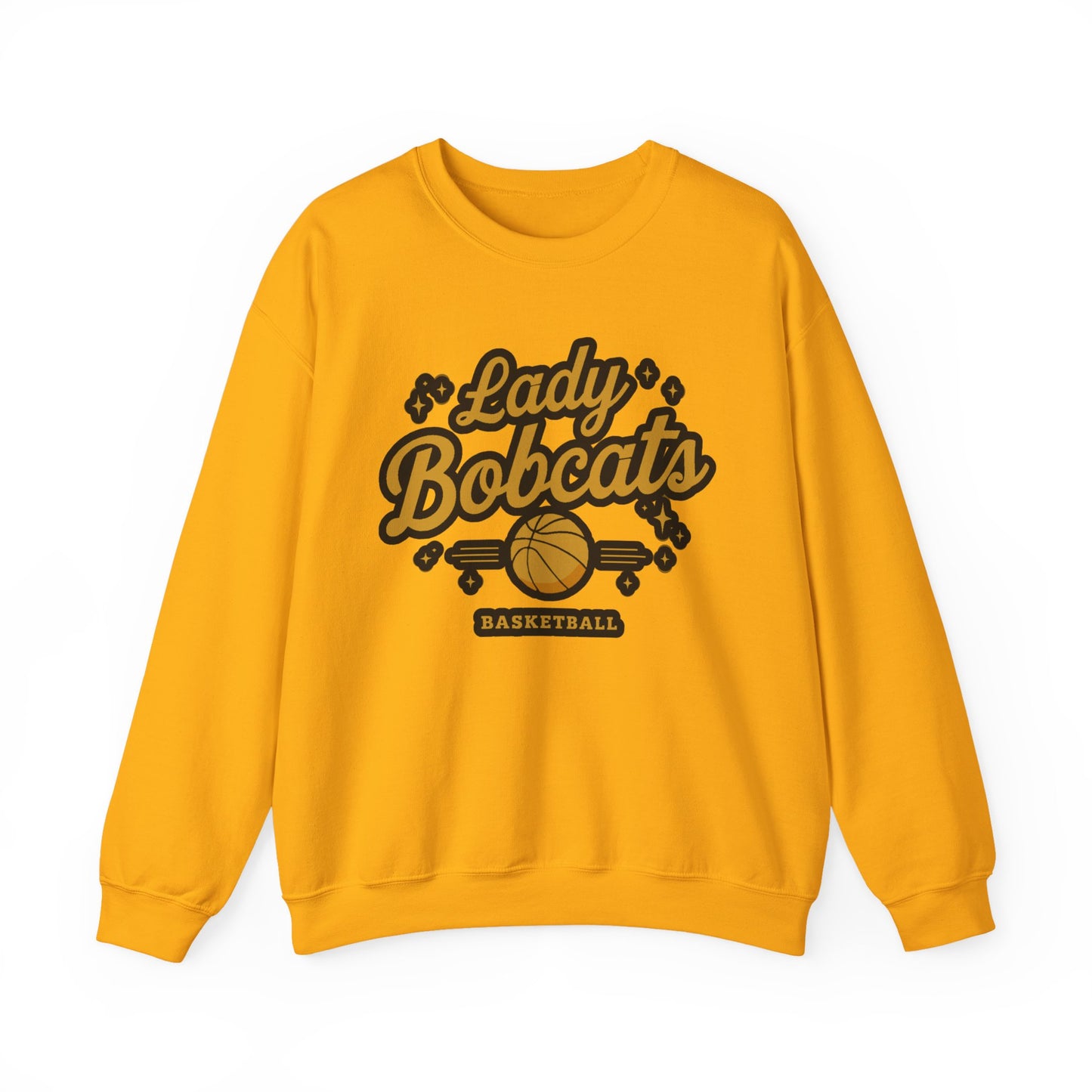 Adult Crewneck Sweatshirt \ Phil Campbell Bobcats Basketball \ PCBBKG2