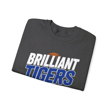 Adult Crewneck Sweatshirt \ Brilliant Tigers Basketball \ BTBK1