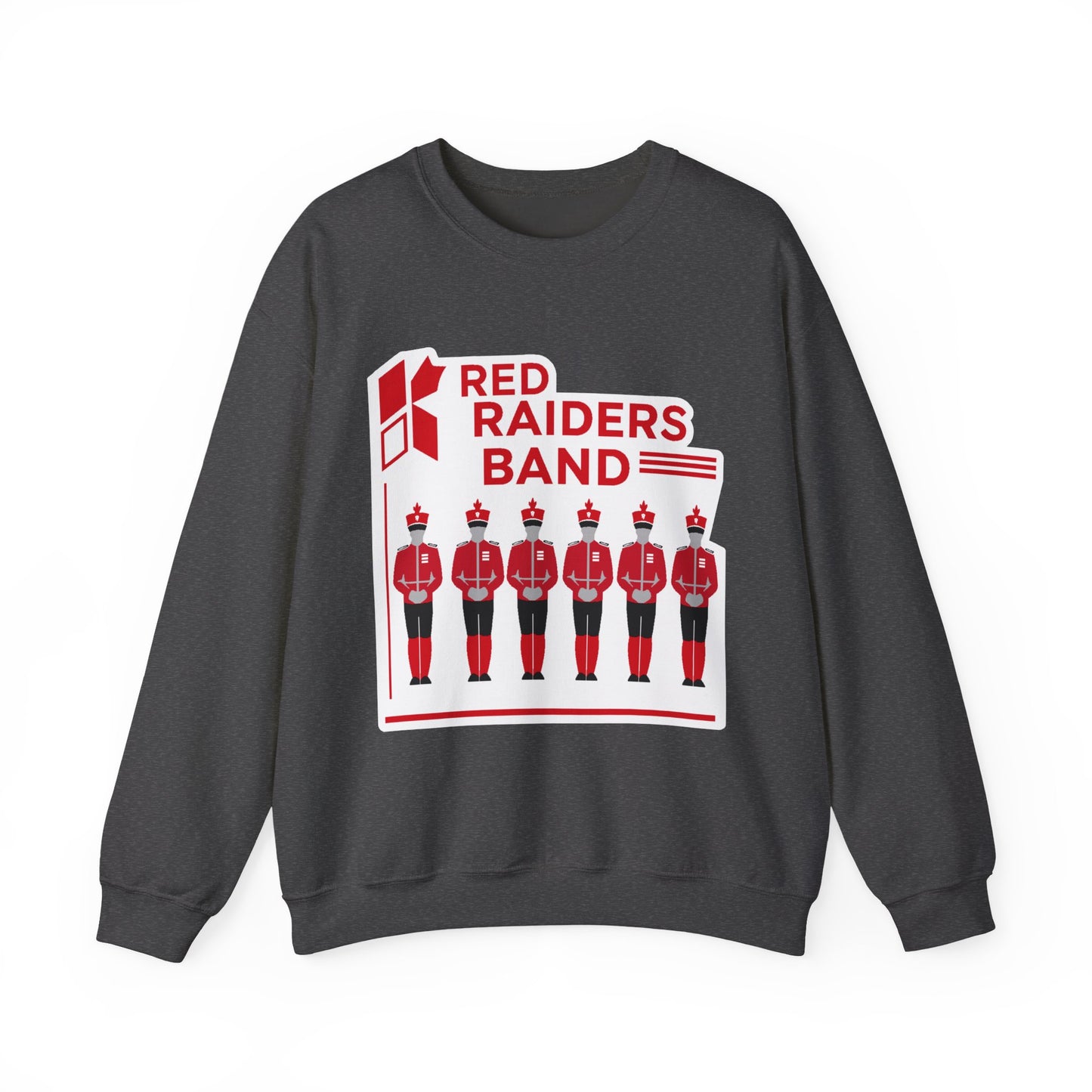 Adult Crewneck Sweatshirt \ Marion County Red Raiders Band \ MCB1