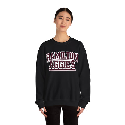 Adult Crewneck Sweatshirt \ Hamilton Aggies \ HA2