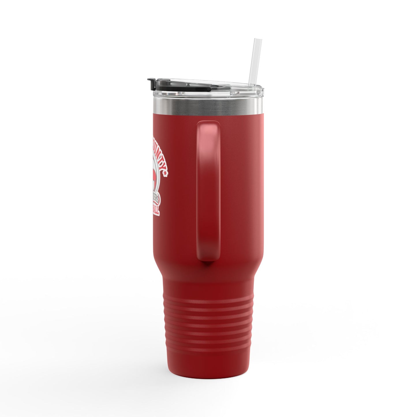 40oz Insulated Tumbler \ Marion County Red Raiders Volleyball \ MCV1